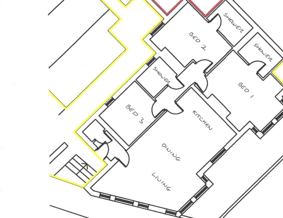 Apartment Three - Free Private Car Park - Sleeps 6 - 3 Shower Rooms - By Ocean City Retreats Plymouth Zewnętrze zdjęcie